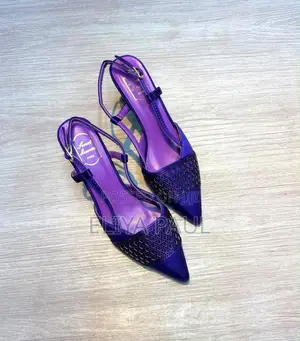 Beautiful Sparkling Rhinestone Slingback Heels