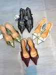 Gina Block Heel Shoes - Multicolor - 3