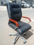 Used Office Chair (Wooden Handle) - 2