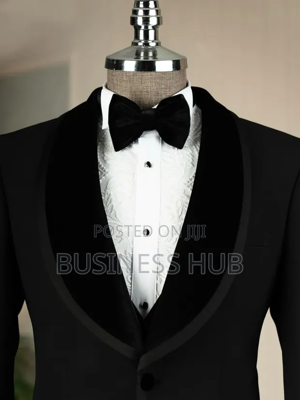 Brand New Mario Casas Black Suit - 1