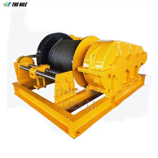 Heavy Duty Electric Horizontal Winch - 5 Ton - 1