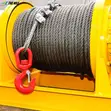 Industrial Horizontal Winch - Thickened Steel Wire Rope - 1