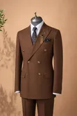 Brand New Mario Casas Chocolate Suit - 4