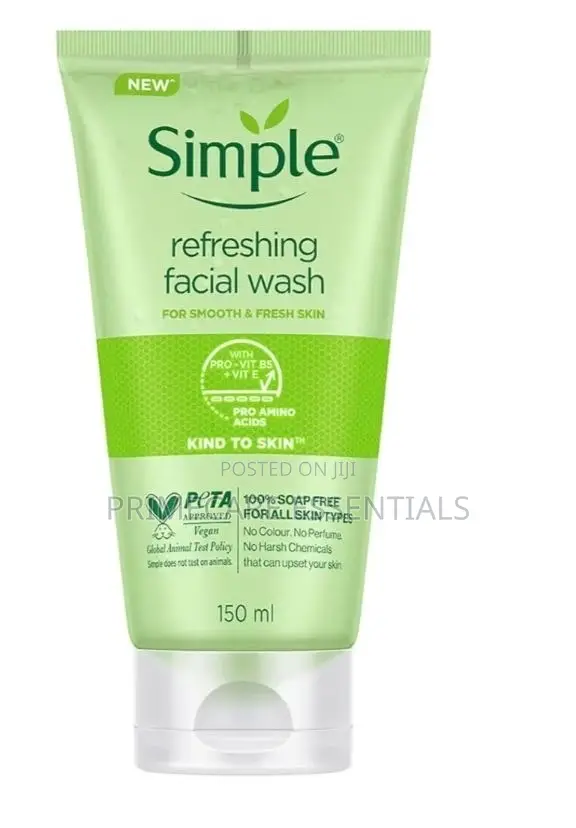 Simple Refreshing Facial Wash - 1