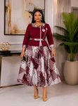 Brand New Fashion Dress - Multicolor - 1
