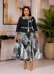 Brand New Fashion Dress - Multicolor - 3