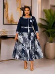 Brand New Fashion Dress - Multicolor - 4