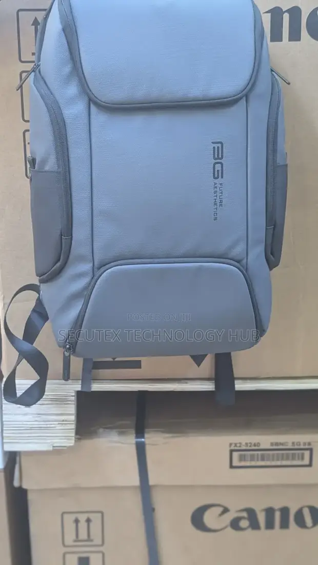 High-Quality Laptop Backpack - Baby Blue - 1