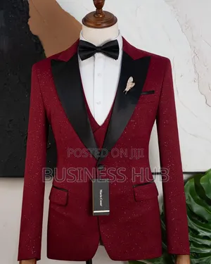 Brand New Mario Casas Suits - Red