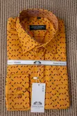 Daniel Alaves Shati la Wanaume Beige La Maua Na Medallion - 1