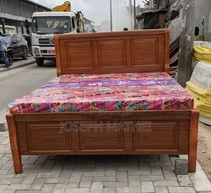 Solid Wood Bed Frame 5x6 Queen