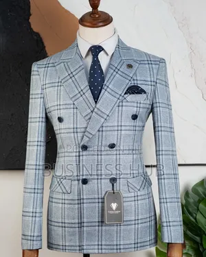 Brand New Grey and Black Suit