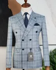 Brand New Grey and Black Suit - 1