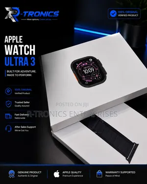 Apple Watch Ultra 3 - Black Titanium