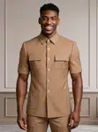 Safari Shirt-Jacket Suit - 1