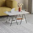 Essel Coffee Table White - 1