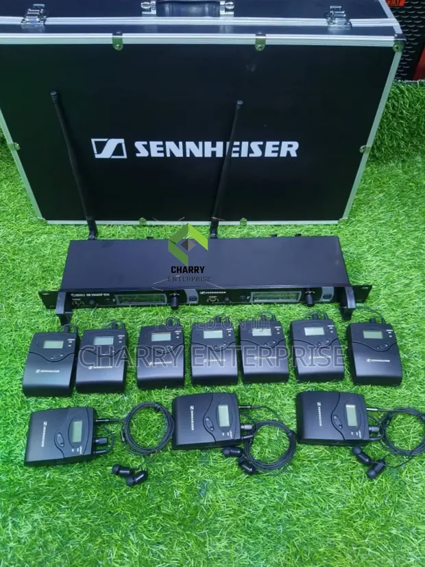 Sennheiser Professional Wireless In-Ear Monitor System (10 Receivers) - 1