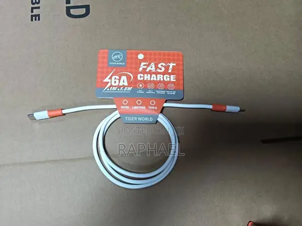 Tiger Toe USB-C to USB-C Cable (1.5m) - 1