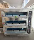 Heavy Duty Commercial Electric Oven - 3 Deck, 9 Trays - 2