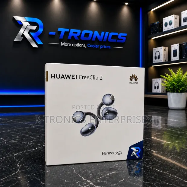 Huawei FreeClip 2 Vipuli vya Masikioni vya Open-Ear - Nyeusi - 1