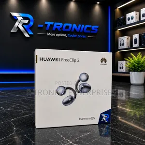 Huawei FreeClip 2 Vipuli vya Masikioni vya Open-Ear - Nyeusi