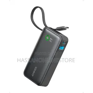 Anker Lightweight Nano Power Bank 30W with Built-in USB-C Cable