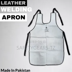 Heavy-Duty Leather Welding Apron - Brand New