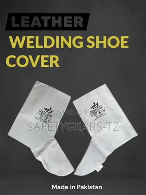 Leather Welding Shoe Covers (Spats/Leg Guards)