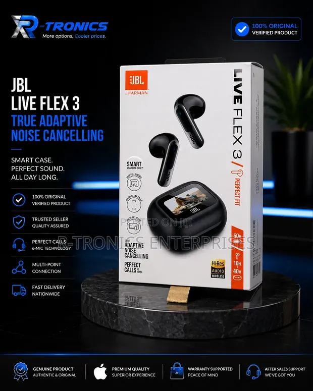 JBL Live Flex 3 True Wireless Earbuds - 1