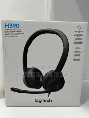 Logitech H390 USB-C Wired Headset with Noise-Canceling Mic