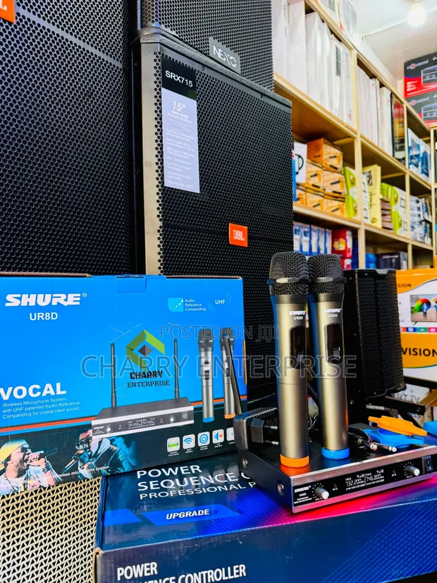 Shure UR8D UHF Wireless Vocal Microphone - 1