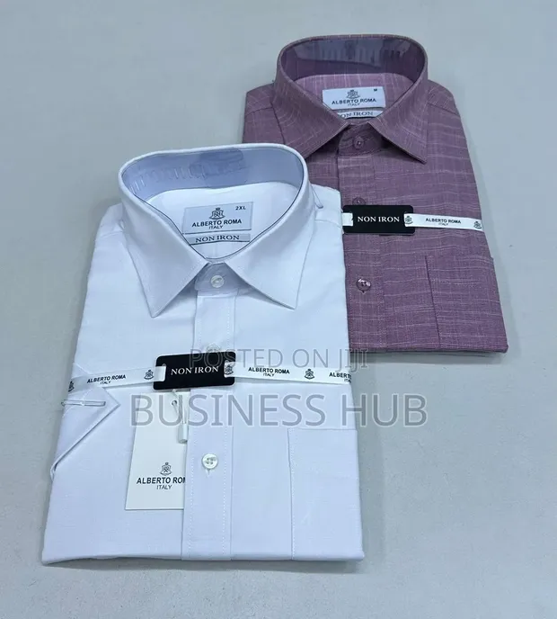 Brand New Office Shirt - Fashion Short Sleeve - 1