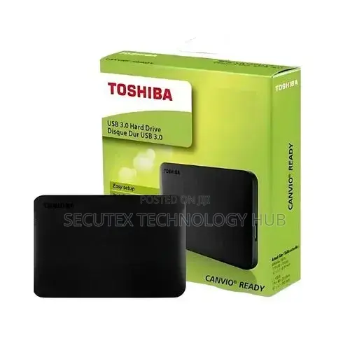 Toshiba Canvio Basics 500GB External Hard Drive - 1