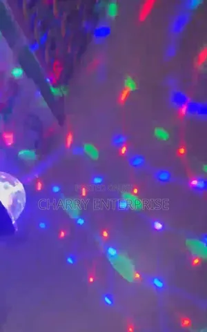 Multifunctional Disco Table Lamp (Solar/Electric)