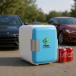 Portable Car Cooler Mini Fridge for Vehicle and Home Use - 1