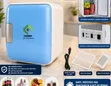 Portable Car Cooler Mini Fridge for Vehicle and Home Use - 2
