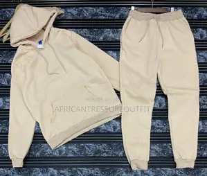 Fleece Tracksuit Pullover Hoodie with Sweatpants