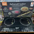 RAF Double-Burner Infrared Cooker - 1