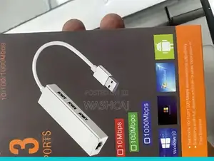 3.0 Hub with Ethernet Adapter