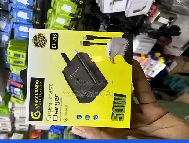 50W Super Fast Charger with USB-C - 1