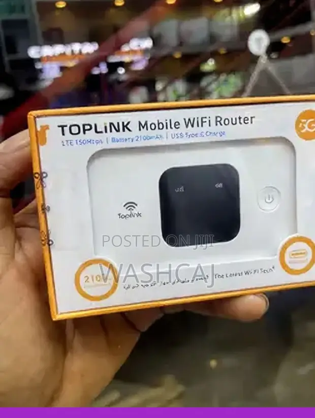 Toplink Mobile WiFi Router LTE 150Mbps, 2100mAh Battery - 1