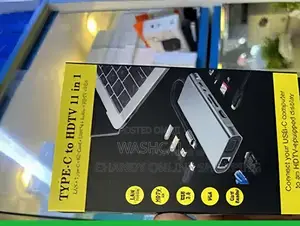 Type-C to HDTV 11-in-1 Multi-Port Adapter Hub