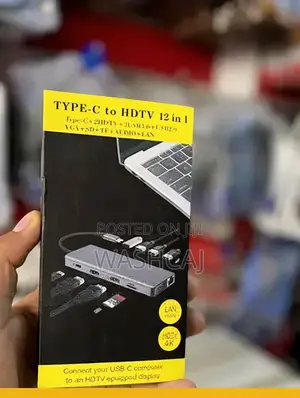 12-in-1 USB-C Multi-Port Hub with HDTV