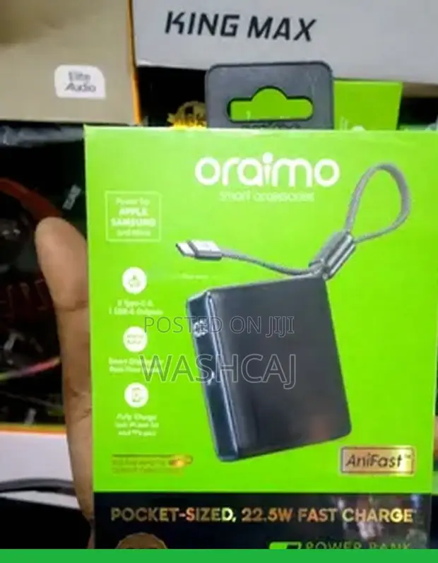 Oraimo PowerNova L11 10000mAh Power Bank - 1