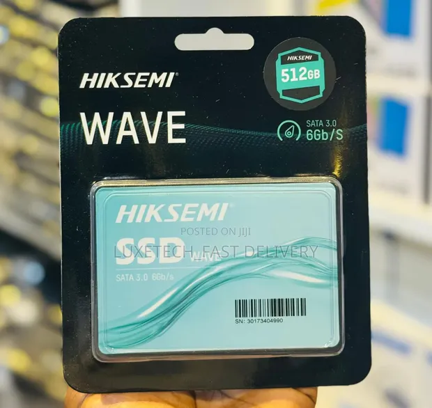 Hiksemi Wave 512GB SATA SSD - 2.5" Internal Drive - 1