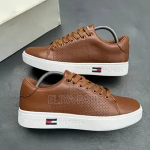 Tommy Hilfiger Men's Leather Sneakers