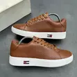 Tommy Hilfiger Men's Leather Sneakers - 4
