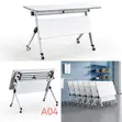Adjustable Lift Table - White - 1