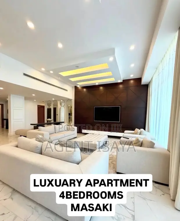 Furnished 4 Bedroom Apartment for Rent in Masaki - 1