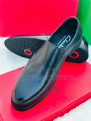 Viatu vya Clarks Moccasins vya Kiume vya Ngozi vya Classic